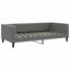 daybed 100x190 cm stof mørkegrå