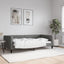 daybed 100x190 cm stof mørkegrå