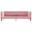 daybed 80x200 cm velour pink