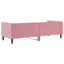 daybed 80x200 cm velour pink