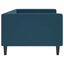 daybed 90x200 cm velour blå