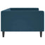 daybed 100x200 cm velour blå