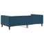 daybed 100x200 cm velour blå