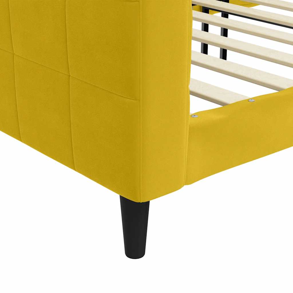 daybed 100x200 cm velour gul