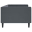 daybed 90x190 cm velour mørkegrå