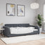 daybed 100x200 cm velour mørkegrå