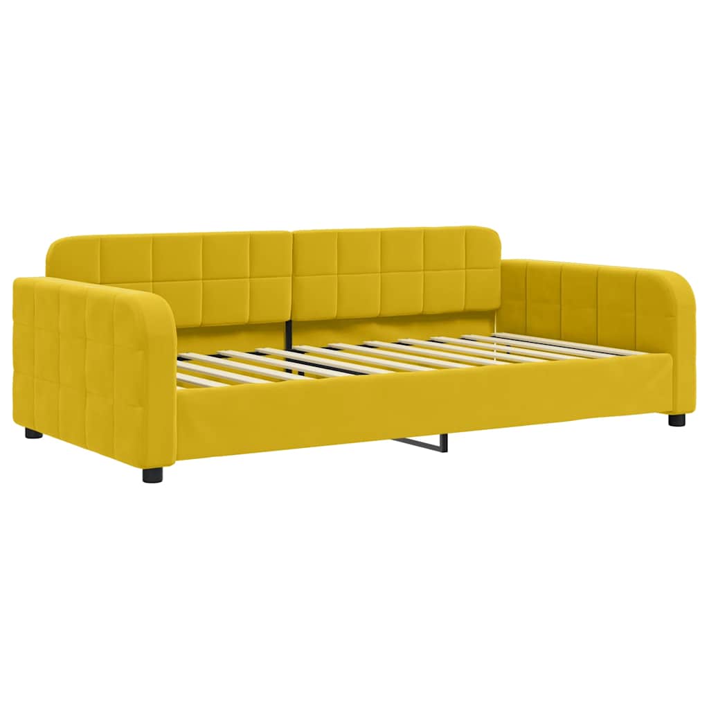 daybed 100x200 cm velour gul