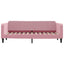 daybed 80x200 cm velour pink