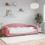 daybed 90x200 cm velour pink