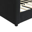 daybed 90x200 cm velour sort