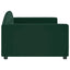 daybed 100x200 cm velour mørkegrøn