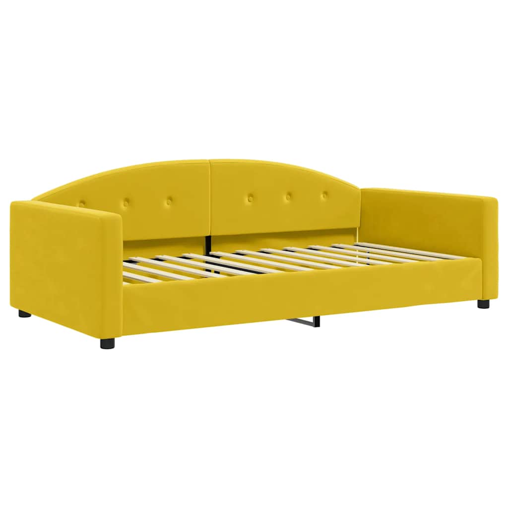 daybed 100x200 cm velour gul