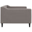 daybed 90x200 cm stof gråbrun