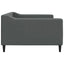 daybed 100x190 cm stof mørkegrå