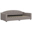 daybed 100x200 cm stof gråbrun