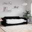 daybed 80x200 cm stof sort