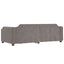 daybed 80x200 cm stof gråbrun