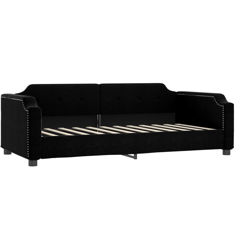 daybed 90x200 cm stof sort