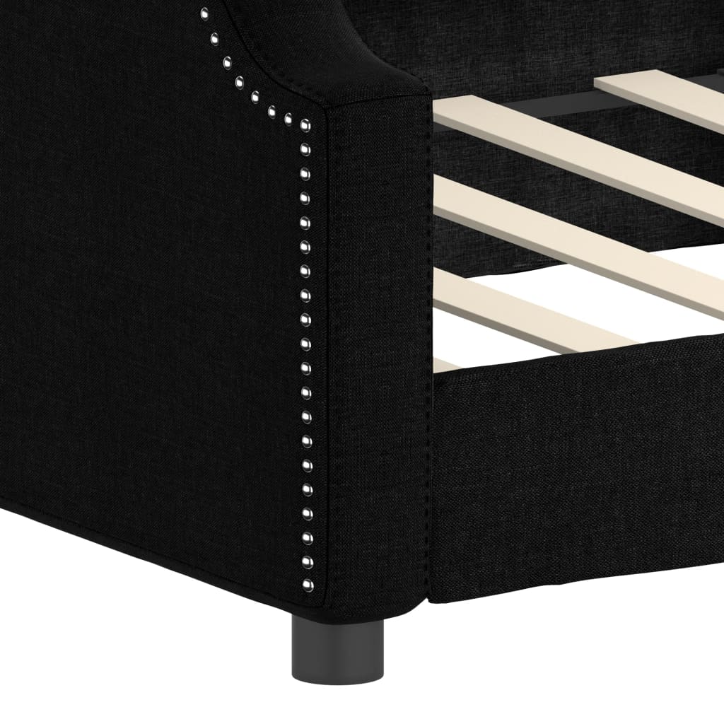 daybed 90x200 cm stof sort