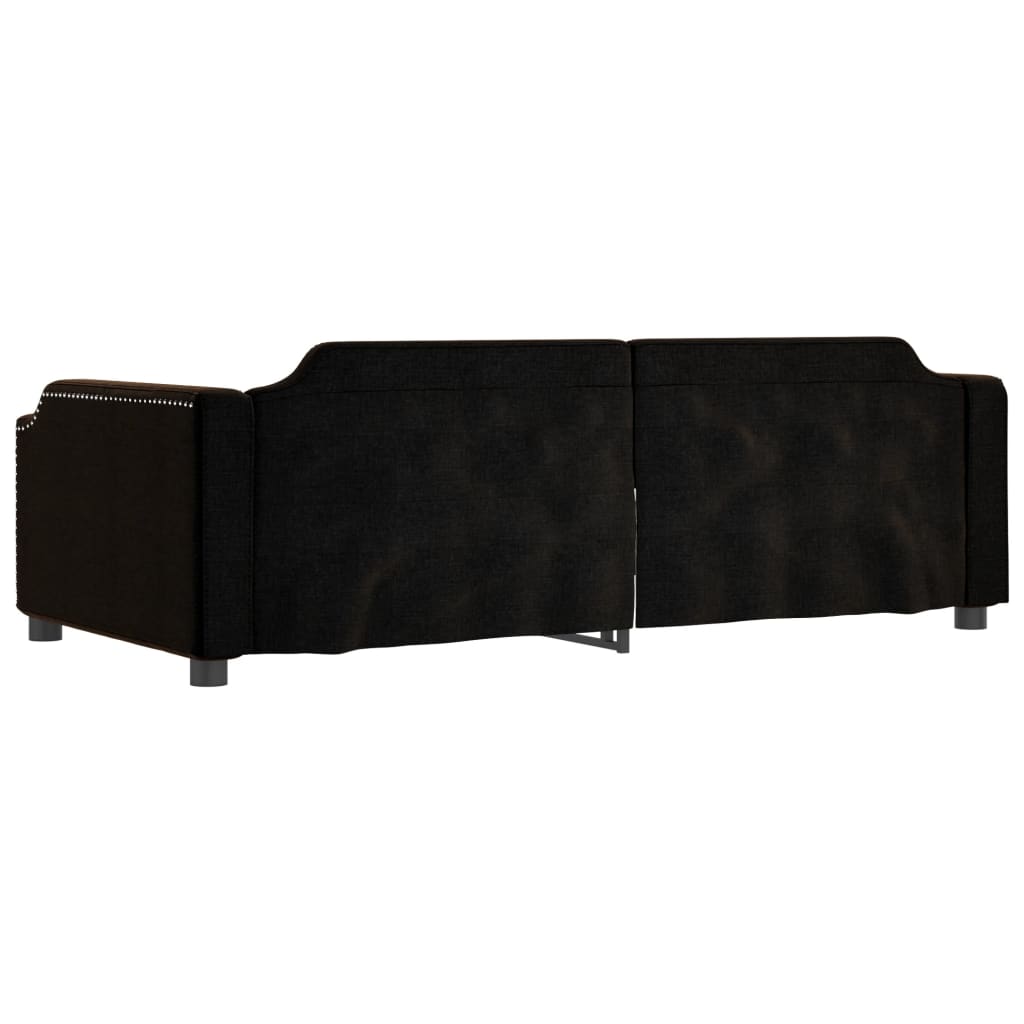 daybed 100x200 cm stof sort