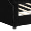 daybed 100x200 cm stof sort