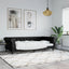 daybed 100x200 cm kunstlæder sort