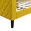 daybed 90x200 cm velour gul
