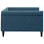 daybed 100x200 cm velour blå