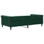 daybed 100x200 cm velour mørkegrøn