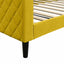 daybed 100x200 cm velour gul