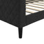 daybed 90x190 cm velour sort