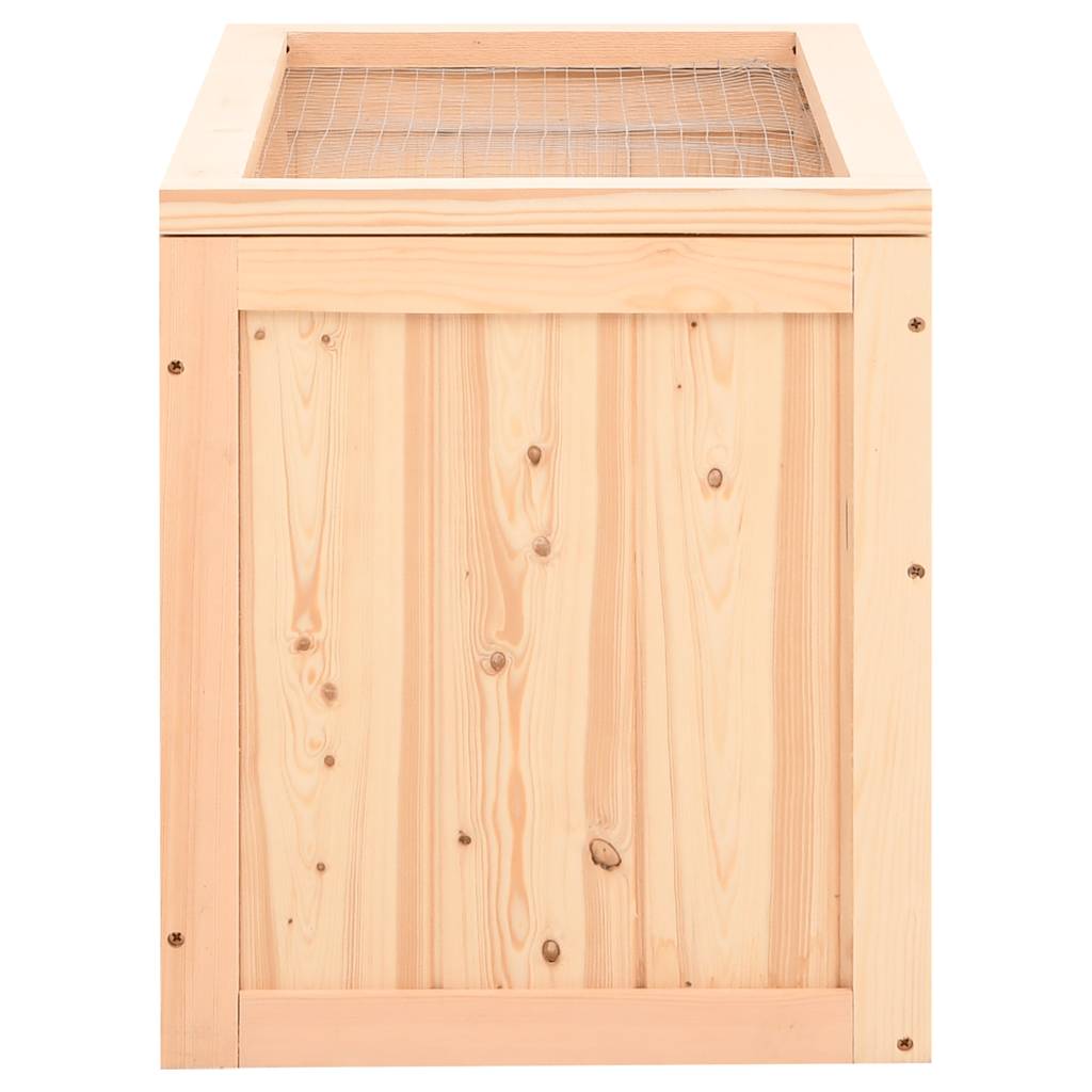 hamsterbur 60x35,5x42 cm massivt fyrretræ
