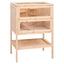 hamsterbur 55x40x80 cm massivt træ gran