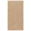 gulvtæppe ZIZUR 80x150 cm jute-look indendørs og udendørs