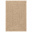 gulvtæppe ZIZUR 140x200 cm jute-look indendørs og udendørs
