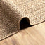 gulvtæppe ZIZUR 140x200 cm jute-look indendørs og udendørs