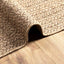 gulvtæppe ZIZUR 160x230 cm jute-look indendørs og udendørs