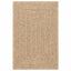 gulvtæppe ZIZUR 200x290 cm jute-look indendørs og udendørs