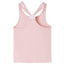 Tanktop til børn str. 104 lyserød