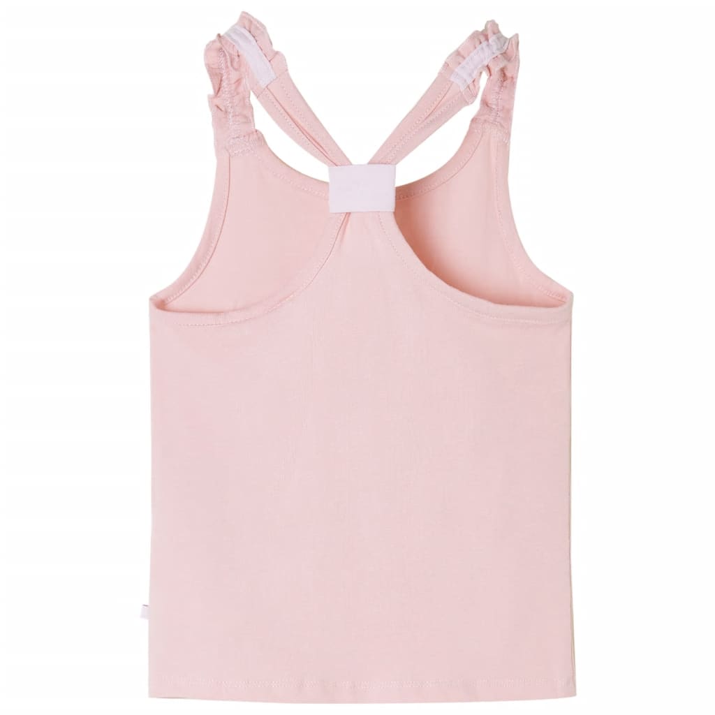 Tanktop til børn str. 116 lyserød