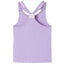 Tanktop til børn str. 104 lilla