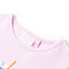 T-shirt til børn str. 116 lyserød