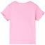 T-shirt til børn str. 116 pink