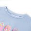 T-shirt til børn str. 104 blå