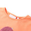 T-shirt til børn str. 104 neon-orange