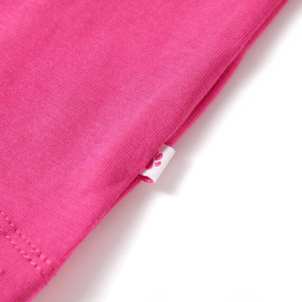 T-shirt til børn str. 128 pink