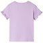 T-shirt til børn str. 116 lilla