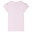 T-shirt til børn str. 128 lyserød