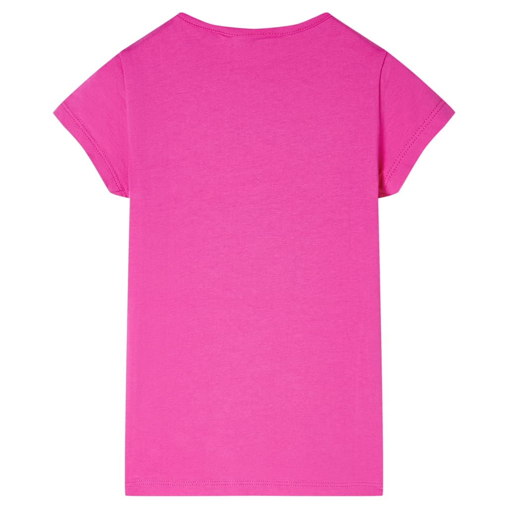 T-shirt til børn str. 140 pink