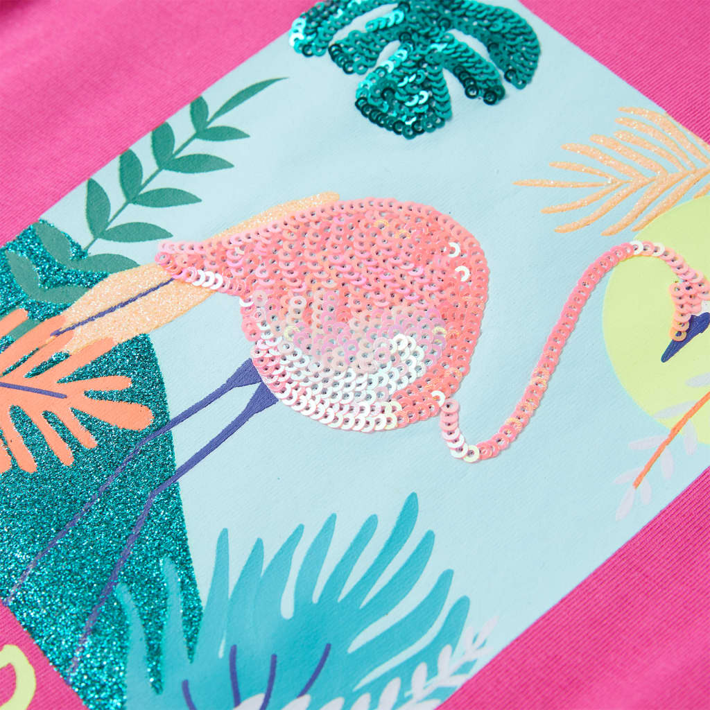 T-shirt til børn str. 140 pink